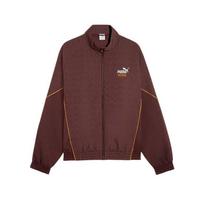 PUMA Jackets Unisex Brown Stand Collar Moderate Other 636856-13 2XL