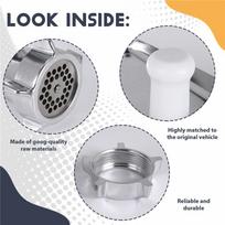 Practical-1 Set Metal Food Grinder Attachment For Kitchenaid Stand Mixers, Meat Grinder Attachment Included sidabras
