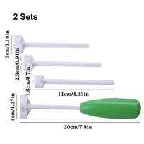 Veggie Corkscrew Carver Set Vege Drill Digging Device Corer Vegetable Spiral Cutter Spiralizer Kitchen Gadget