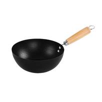 Frying Pan Multi-Functional Non-Stick Household Outdoor Stir-Fry Cooking Pans Induction Cooker Gas Universal Pot Kitchen Tools (as the picture,22cm)