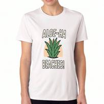 Aloe Vera Plant unisex's Cotton T Shirt, Pure Cotton Premium Print, Durable, Casual And Fashionable. Adorable Aloe You Vera Much Graphic Tee, Perfect S įvairiaspalvis