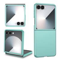 For Samsung Galaxy Z Flip 7 6 5 4 3 skin-feel foldable shockproof and fingerprint-resistant phone case For Galaxy Z Flip 3 šviesiai mėlyna spalva