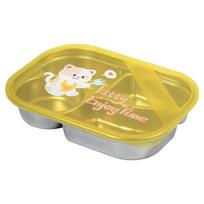 Lock&Lock 316L Stainless Steel Kids Divided Lunch Box