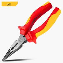 Deli 6-inch Insulated Long Nose Pliers 6 inch