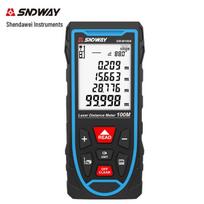 SNDWAY SW-M100A 2-in-1 lazerinis atstumo matuoklis su matavimo juosta (CN versija)