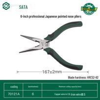 SATA 70121A Professional Japanese-style Needle Nose Pliers