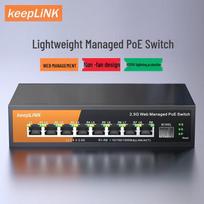 keepLINK KP-9000 Series 2.5G PoE Managed Switch