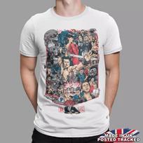 80s Icons T-Shirt Retro Vintage Classic Movie Tee Gift Film UK Poster Unisex T-Shirt XXXL