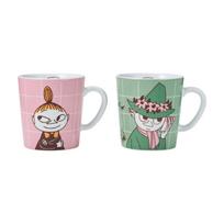 Moomin Arabia Moomin POP Mug Little My 280ml [Officially Imported] Pair, & Snufkin, Approx.