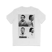 Bulk Men's Ronnie & Reggie Kray 1975 True Crime T-Shirt - Gangster Tee, Iconic British Criminal Print, Soft Crew Neck Casual Shirt for Kray Twins S balta