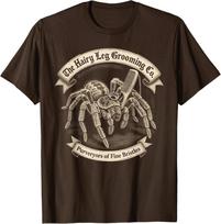Funny Spider Tarantula Barber Vintage Grooming T-Shirt Unisex T-Shirt S įvairiaspalvis