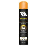 Nishman Shaver Cleaner Spray Do Maszynek 5In1 400 Ml
