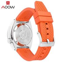 Fluoro Rubber Strap 18/20/22mm Quick Release Soft Sport Waterproof Men Women Replacement Universal Watch Band for Huawei GT3 pro 20mm orange