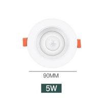 Judesio jutiklio taškinis LED apatinis apšvietimas Lamparas 5W 10W 15W 20W Smart Home LED taškinis apšvietimas įėjimo koridoriaus laiptų sandėliui warm white