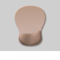 Gradient Ergonomics Mouse Pad Comfortable Wrist Support Non Slip Mice Mat Soft Wrist Rest Computer Silicone chaki
