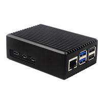 Metalinis korpusas su Pi 5 aktyviu aušintuvu Aliuminio lydinio korpusas su radiatoriaus ventiliatoriumi Korpuso radiatorius aušintuvas Raspberry Pi 5