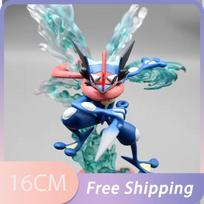 16cm Pokemon Anime Figūrėlė Gk Greninja Veiksmo Figūrėlės Pvc Mielas Figūrėlės Statulėlės Kolekcijos Modelis Lėlės Dekoro Žaislai Dovana Vaikui no box