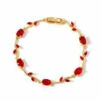 Luxury Sparkling Leaf Chain Gold Silver Color 14 Colors Elegant Branch Bangles Colorful Fashion Crystal Sparkling Leaf Bracelets white