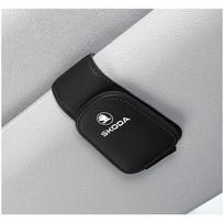 Hanging Protective Car Glasses Holder Strong Magnet Sunglasses Clip for SKODA Fabia 1 2 Karoq Kodiaq Yeti Rapid Spaceback For Skoda