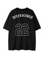 Aelfric Eden unisex Jersey Shirts Mesh Print Number Unisex Oversized Graphic Tees Short Sleeve Casual T Shirt Y2k Tops S įvairiaspalvis