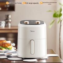 Midea 4.5L Multifunction Air Fryer with Dual Knobs CN plug (adapter included)