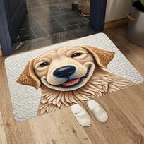 Pet dog cute Rug pattern carpet for Living Room Decor Bedroom bedside Leisure Area FloorMat doormat fans gift alfombra 40cmx60cm