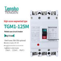 TGM1-125 Series 3-Phase Molded Case Circuit Breaker with Leakage Protection 125A