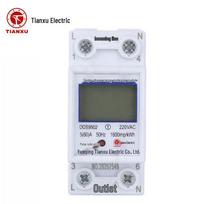 Tianxu DDS9502 2P Single-Phase Din Rail Energy Meter 220V