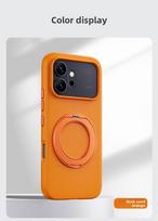 For Huawei Honor 600 Pro Case Hard PC Matte Ring Stand Magnetic Protective Back Cover Cases For Honor 600 600Pro Phone Shell Honor 600 oranžinė