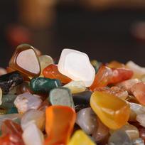 7 Gemstones Natural Mixed Bulk for Mandala Offering Buddhist Altar Colorful Stones