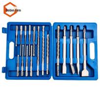 Rotary Hammer Drill Bit and Chisel Set 17 Pieces