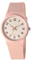 10 ATM Water Champion Urethane Salmon [Citizen Q&Q] Watch, Resistant, Analog, Series, Band, VP49A-010VK, Men's/Women's,