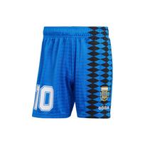 Adidas Originals 1994 m. Pasaulio taurės replika Argentinos nacionalinės komandos ženklelis Visas spausdintas raidėmis Futbolo kelnės Vyriškos kelnės Mėlynos IS0265 L