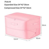 1pc Compression Packing Cube Wardrobe Drawer Puffer Jacket Storage Foldable Luggage Suitcase Organizer Compressed Travel
