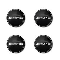 4 vnt. 56 mm automobilio ratlankio centriniai dangteliai, dangteliai, emblema Mercedes Benz AMG GLE GLS GLC CLA GLB ML C500 C200 C300 W204 W206 W205 W212 W203 juoda