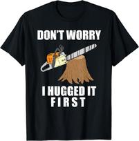 Funny Lumberjack Chainsaw Logging Arborist Gift Unisex T-Shirt L