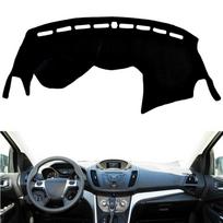 For Ford Escape Kuga 2013-2017 2018  Dashmat Dashboard Cover Mat Pad Anti-Glare Dash Sunshade Protect Carpet Car Accessories Black(Black Edge)