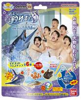 BANDAI Bikkura Tamago Dotene Bath Fishing Bomb by More Fish Box Recommended for ages 3 and up ~Produced Fischer's~ Gathering!? (8 pieces)