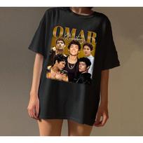 Omar Rudberg Spausdinti Moteriški Marškinėliai Mados Tendencija Viršus PavasarisVasara Gryna Medvilnė Apvali Kaklo Dalimi Unisex Trumpomis Rankovėmis Marškinėliai S