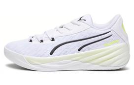 PUMA All Pro Nitro White Lime Squeeze 378541-01 40.5