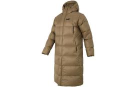 PUMA Down Jackets Men's Brown Hooded Moderate Down Coat 678345-93 M