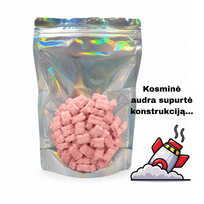 STAR CANDIES džiovinti šaltyje braškiniai ledai (neformatai) 50 g