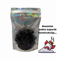 STAR CANDIES džiovinti šaltyje vaniliniai juodieji ledai (neformatai) 50 g