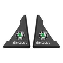 Silicone Car Door Corner Cover Auto Anti-collision Protection Sticker For Skoda Octavia Fabia Rapid Superb Kodiaq accessories For Skoda