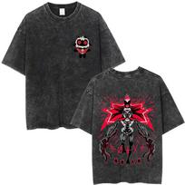 Washed Vintage Game Cult of The Lamb T-shirt Men Women Fashion Gothic Rock T-shirts Men's Cotton Oversized Short Sleeve T Shirt S