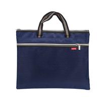 School File Bag Business Storage Bag A4 Document Bag File Organizer Package Business Handbag tamsiai mėlyna spalva