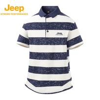 Jeep Men's Embroidered Logo Short-Sleeve Polo Shirt M