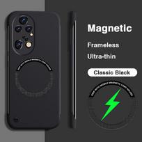 Magnetic PC Phone Case for Huawei P50 Pro P50Pro P50E 5G Wireless Charging Frameless Skin Friendly High Qualtiy Back Cover Funda Huawei P50 Pro