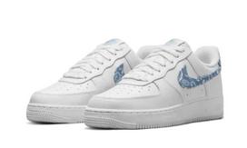 Air Force 1 Low '07 Essential White Worn Blue Paisley 42.5 EU