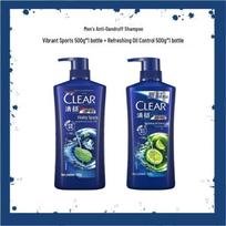 Clear Men Anti-Dandruff Shampoo Duo Pack